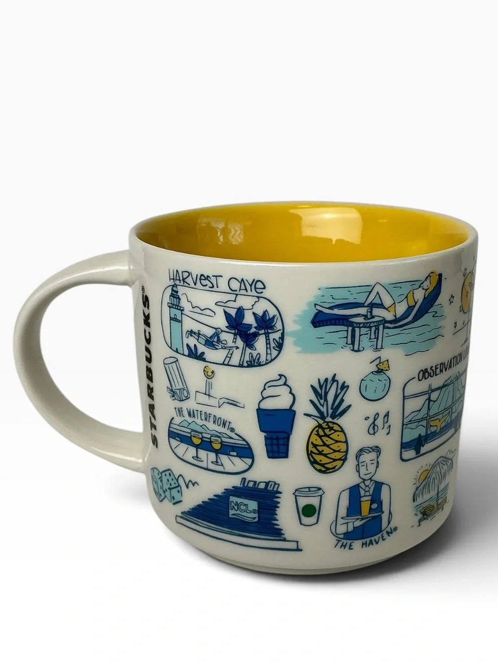 Norwegian Encore Starbucks Been There Series Coffee Mug NWOT